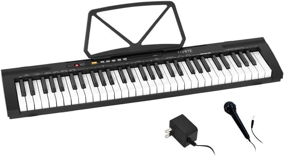 【M3109-115-83】電子キーボード 電子ピアノ　61鍵盤