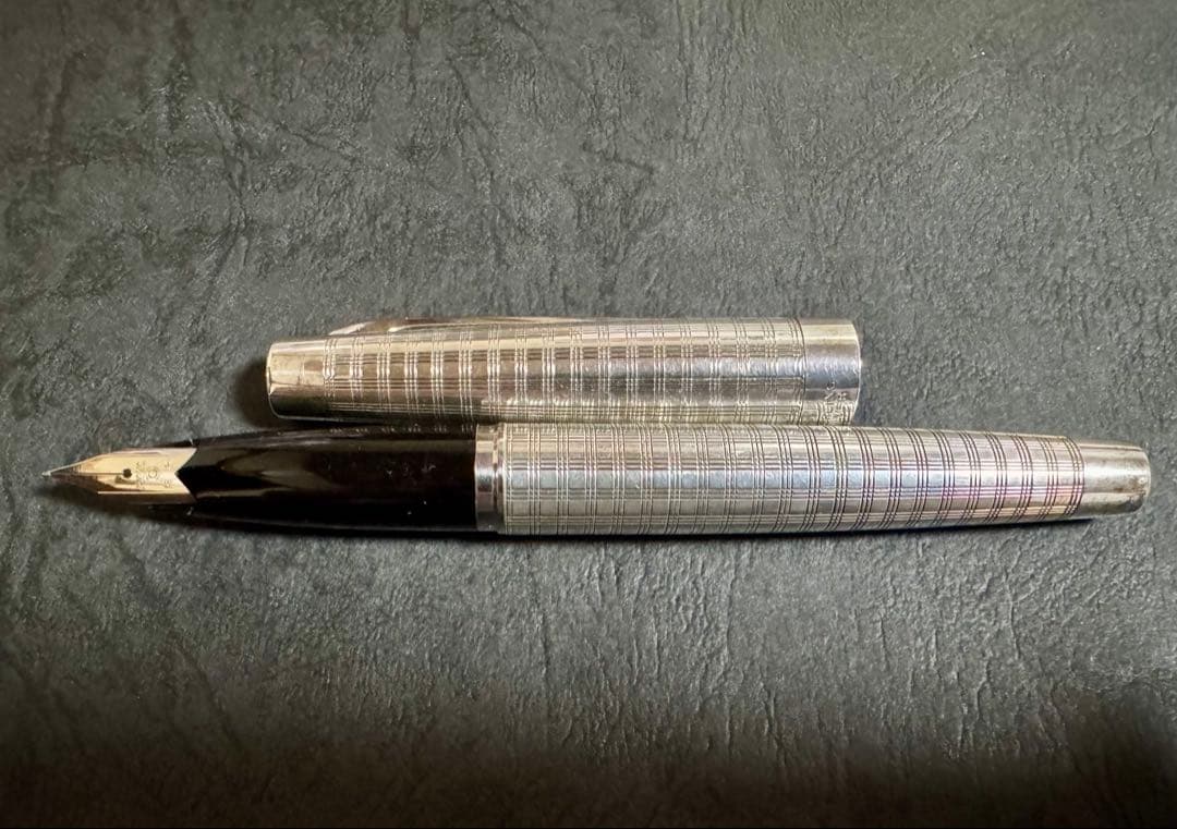 プラチナ万年筆 STERLING SILVER シルバーぺン先 18K-WG