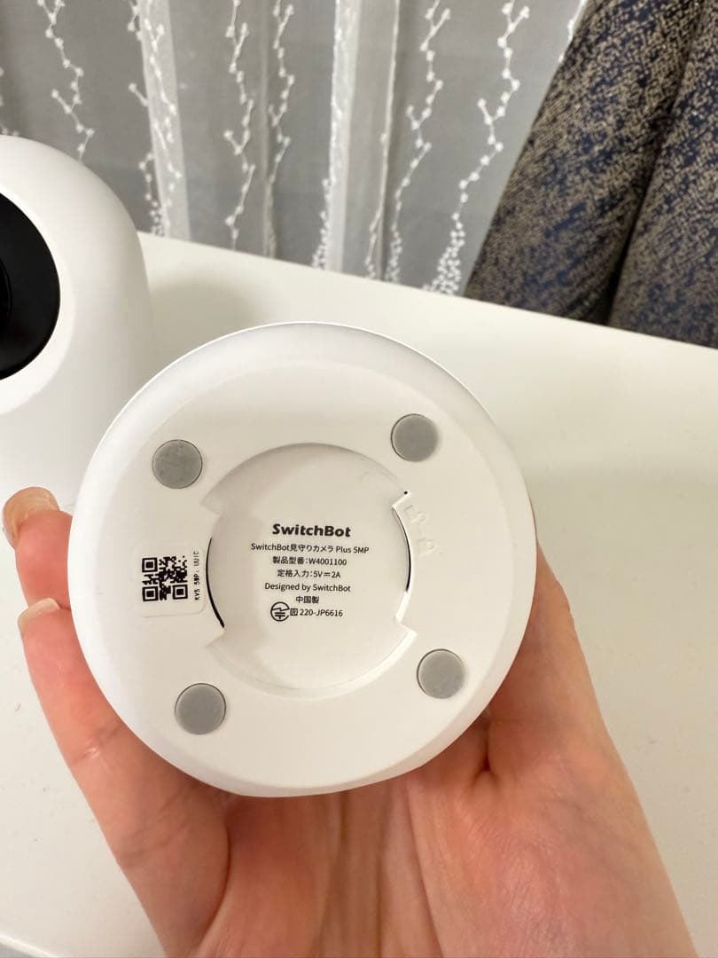 SwitchBot 見守りカメラ Plus 5MP 2台セット(箱付き)