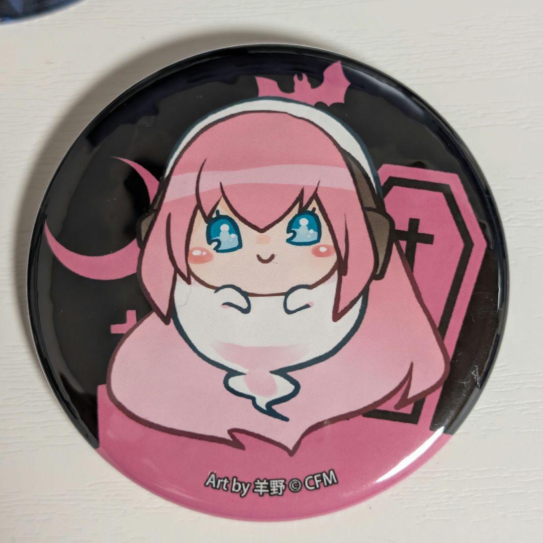 巡音ルカ 缶バッジ Halloween Mad Tea Party 初音ミク