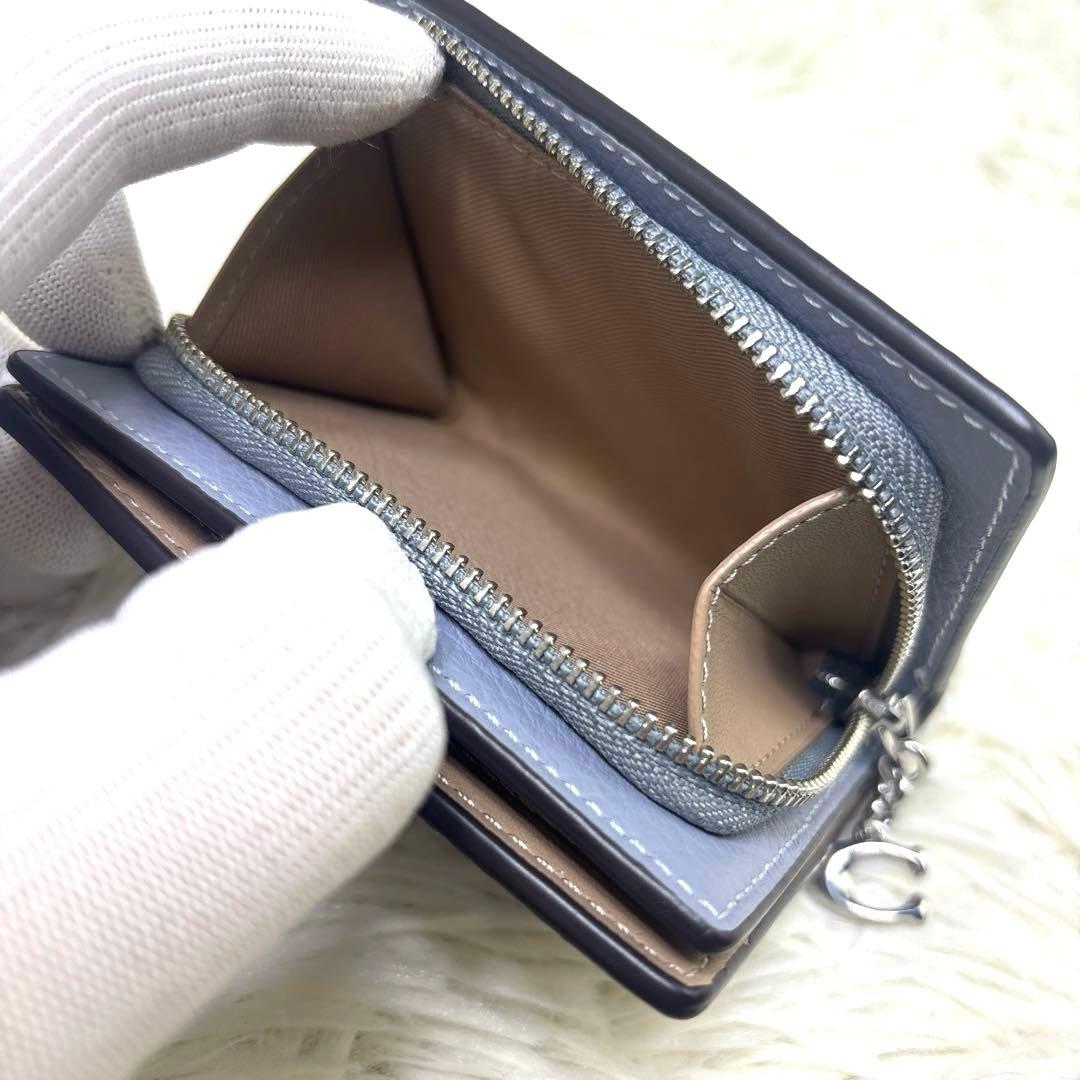 [極美品] COACH コーチ スナップウォレット 二つ折り財布