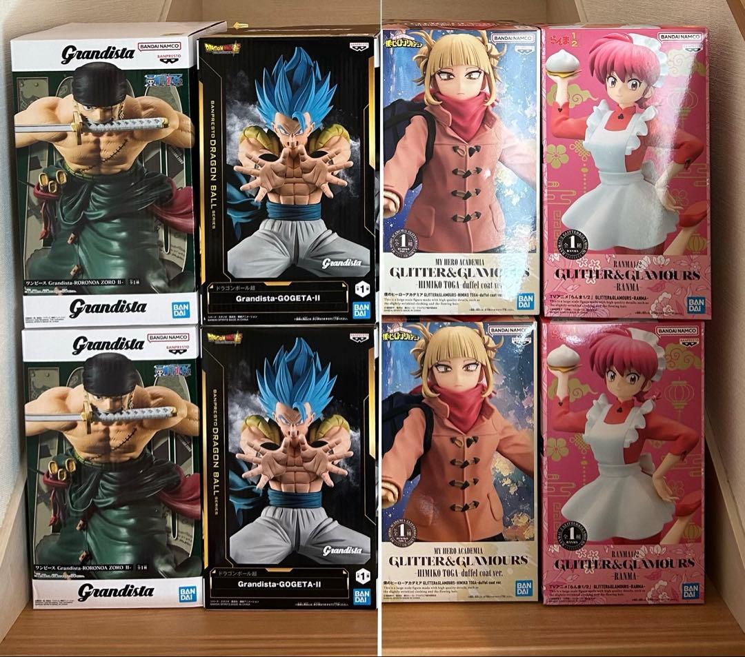 ［新品未開封品］ #Grandista　 ゴジータ・ゾロ　　他新プライズセット