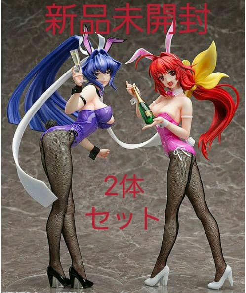 マブラヴ オルタネイティヴ 御剣冥夜　鑑純夏　バニーVer. フィギュア　2点