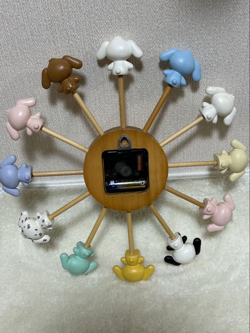 シュガーバニーズ 壁掛け時計 激レア サンリオ