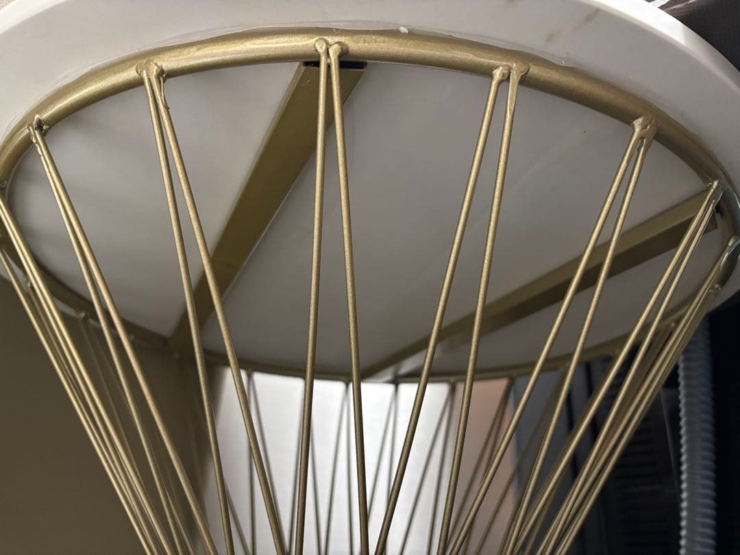 i*i様 【美品】大理石　テーブル　サイドテーブル　アイアン　北欧風　ゴールド