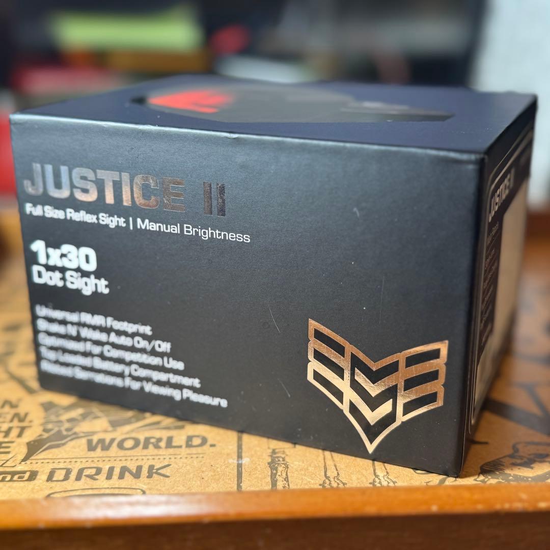 【新品未使用】実物 Swampfox JusticeII 1x30 ドットサイト