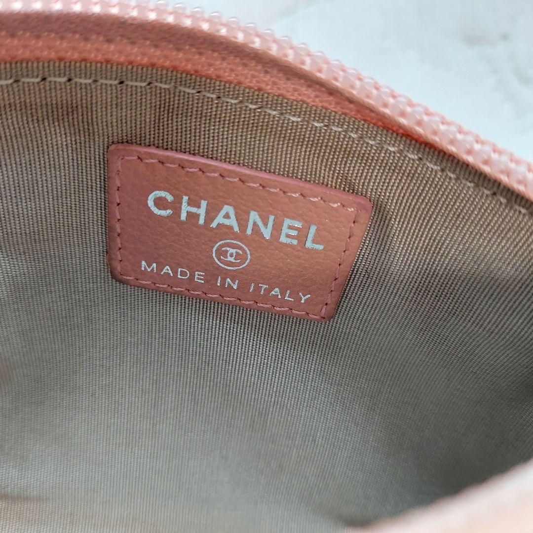 ぽ*と様 CHANEL カーディガン型  カード ケース ピンク キーリン