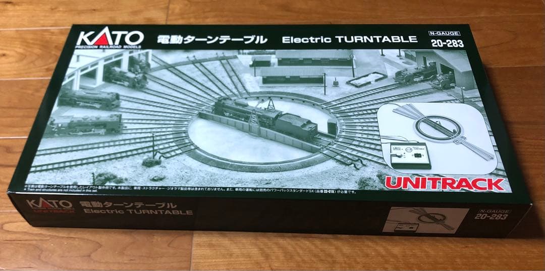 新品 未使用 KATO ユニトラック 電動 ターンテーブル 転車台 鉄道模型