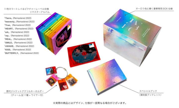 【値下】【早期予約特典ポスカ付】ラルク30thリマスターアルバムボックス