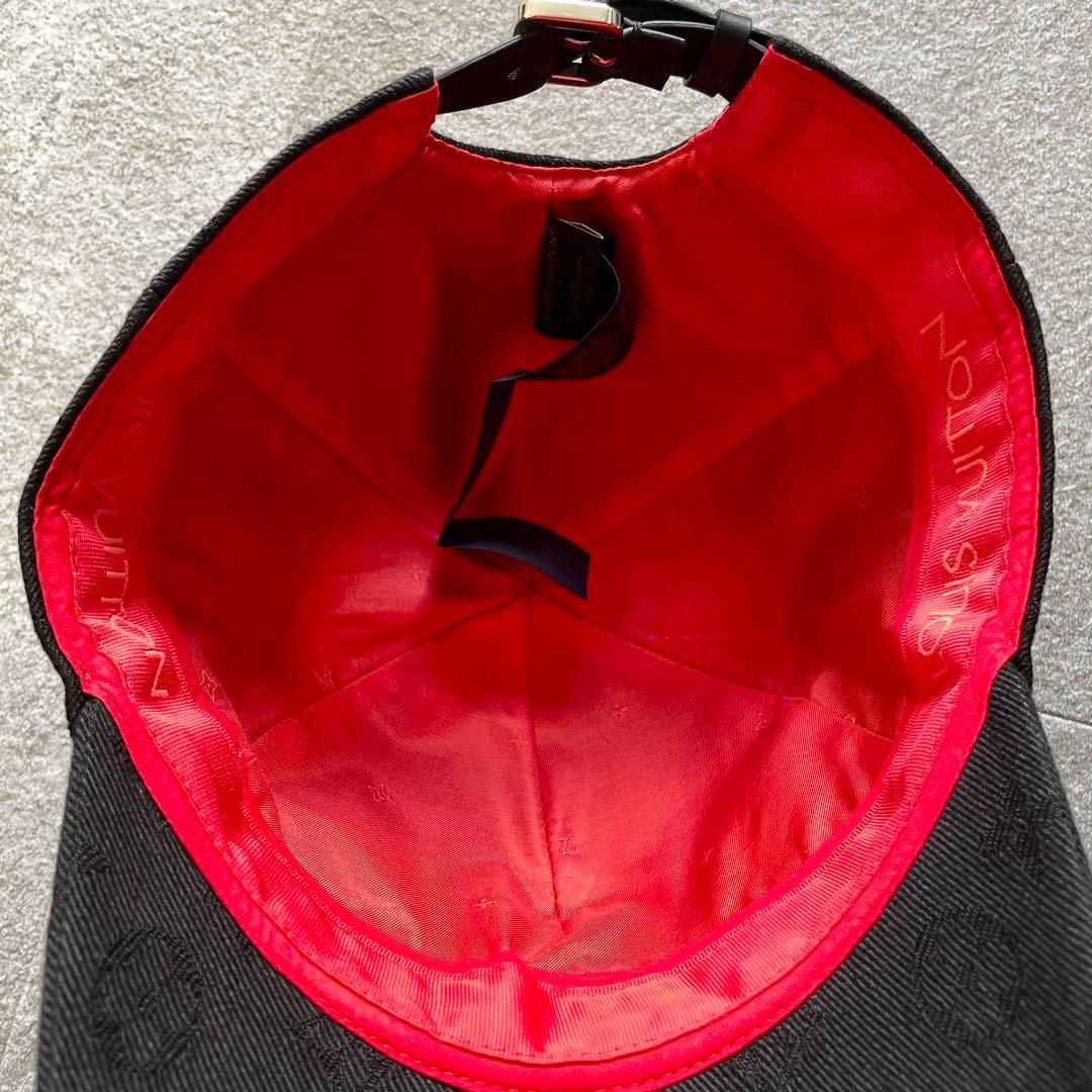 美品★ルイヴィトン×草間彌生　モノグラム・ジャカード　ドット　キャップ