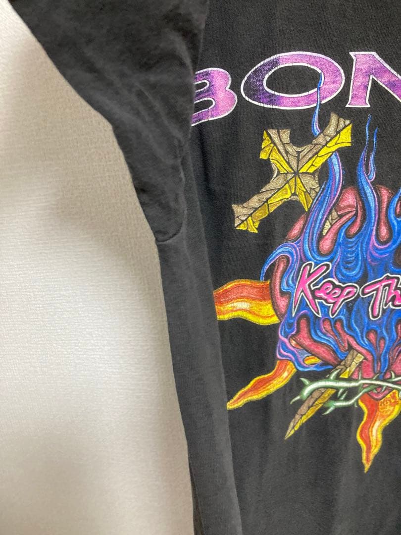 雰囲気◎1993 BON JOVI Keep The Faith Tシャツ L