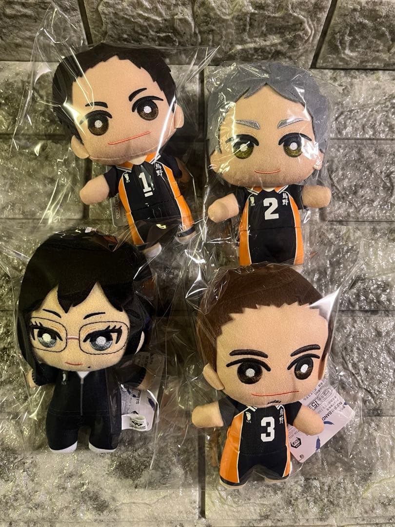 ハイキュー‼︎ ともぬい コンプ セット 18種 烏野 稲荷崎 青葉城西 梟谷