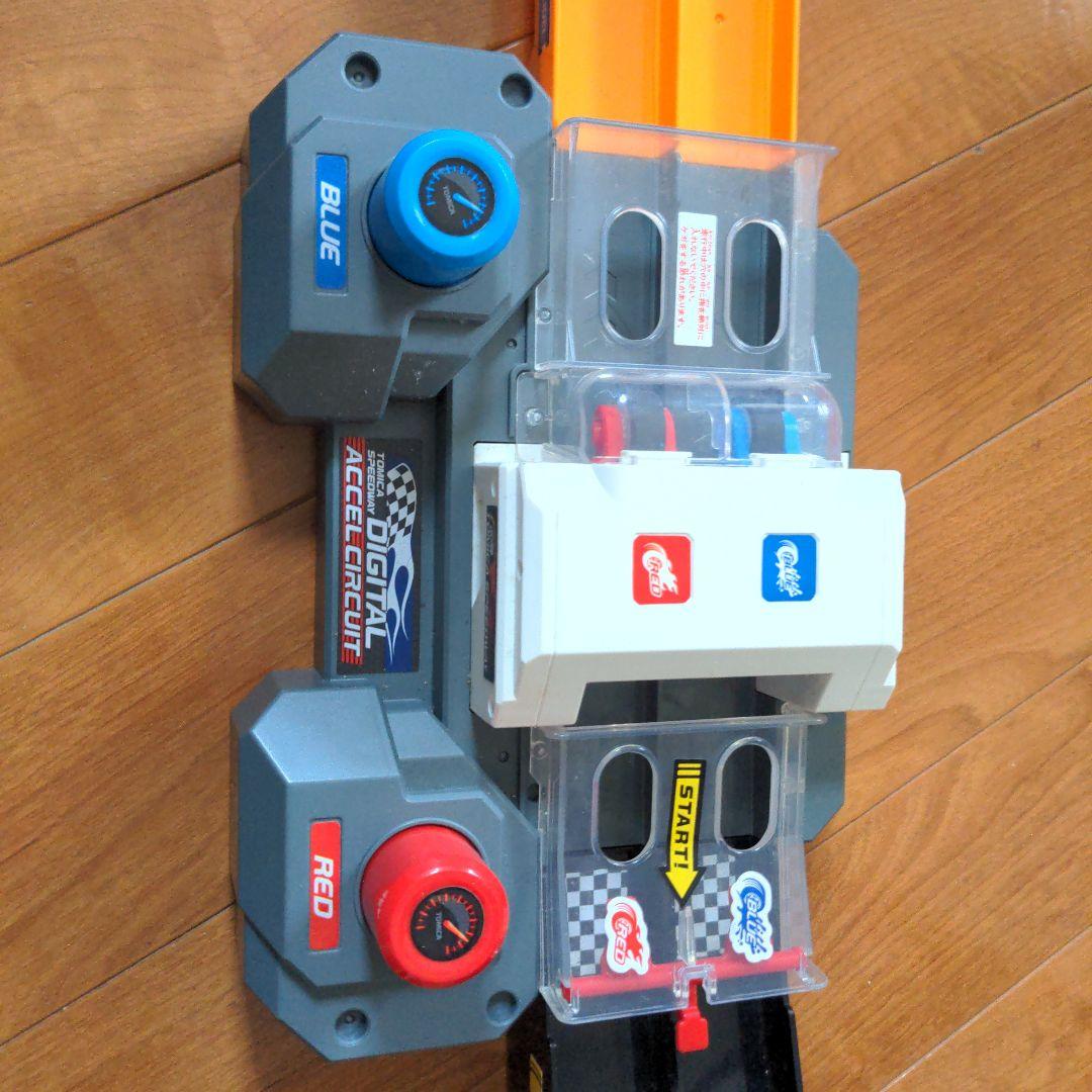 トミカ　実況サウンド！デジタルアクセルサーキット　　スーパースピードトミカ