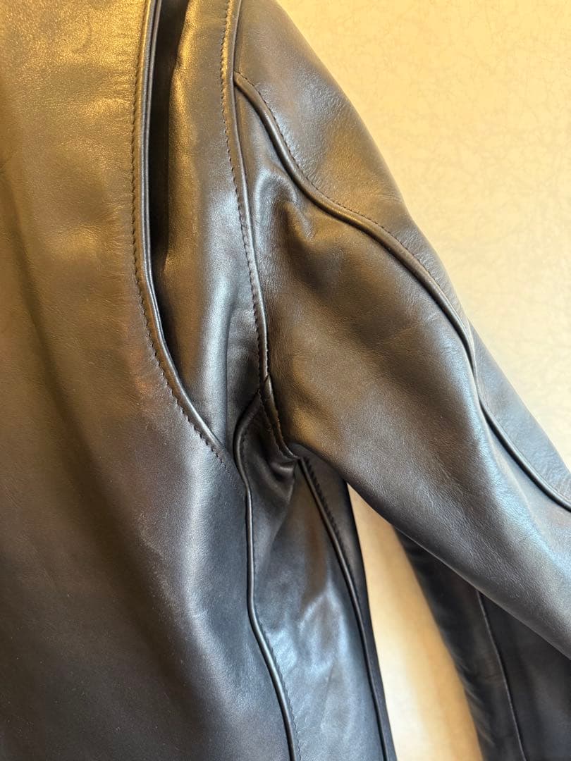 Schott シングルライダースジャケット サイズ36 ブラック