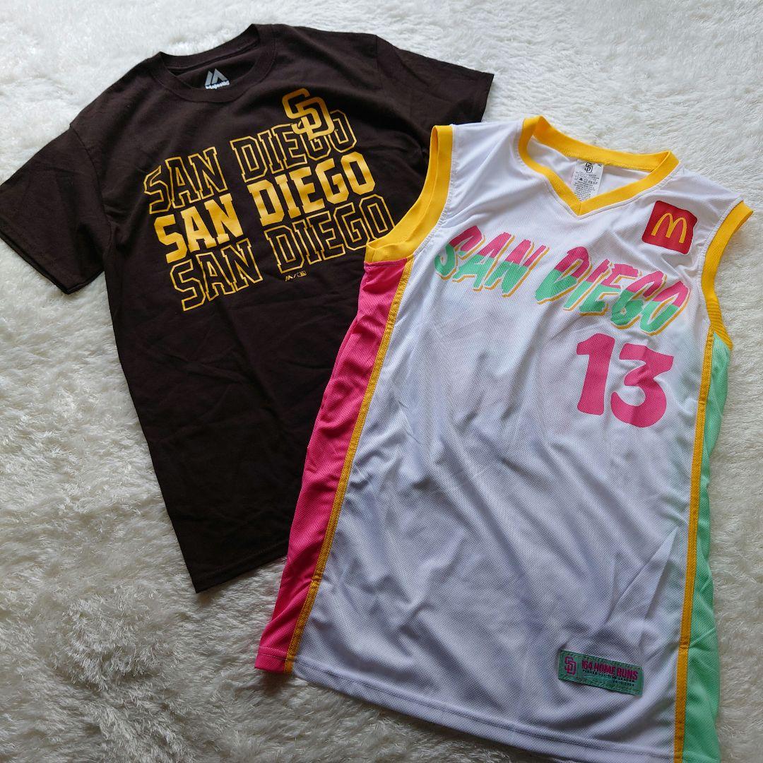カメックス様パドレス 9/2 来場者限定 バスケットユニホーム+Tシャツ