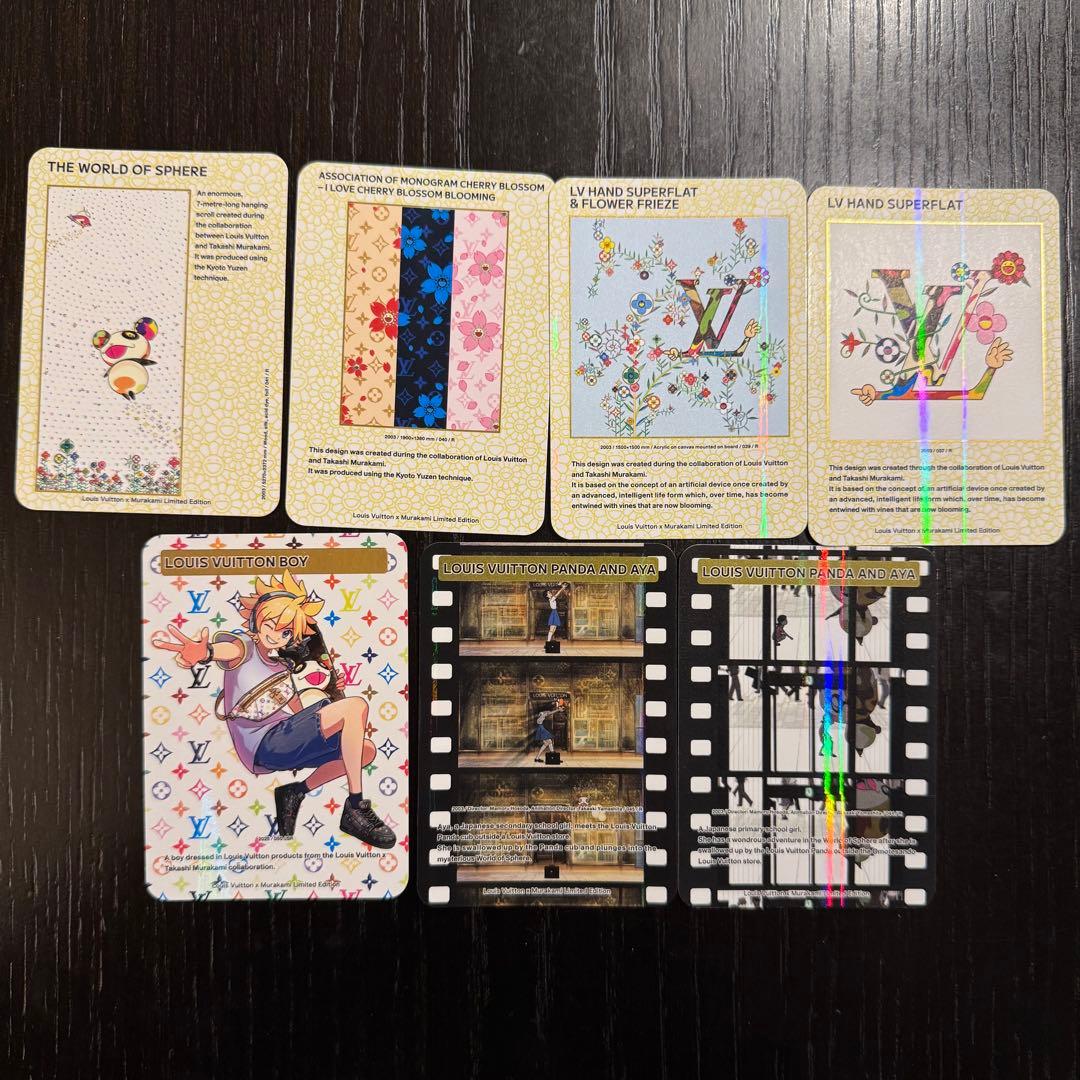 ルイヴィトン 村上隆 トレーディングカードセット 非売品