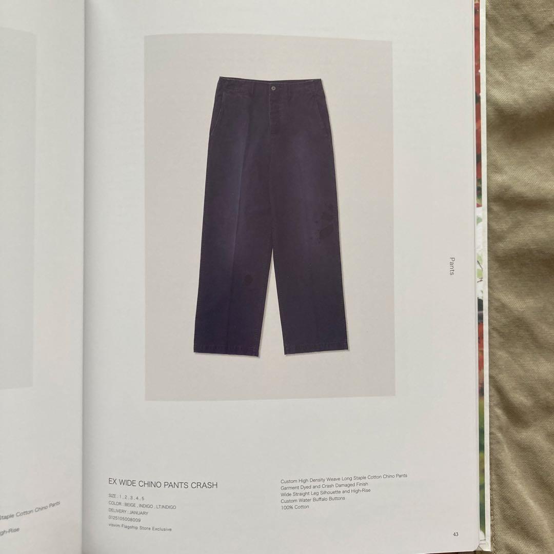 パンツ visvim EX WIDE CHINO PANTS CRASH 3