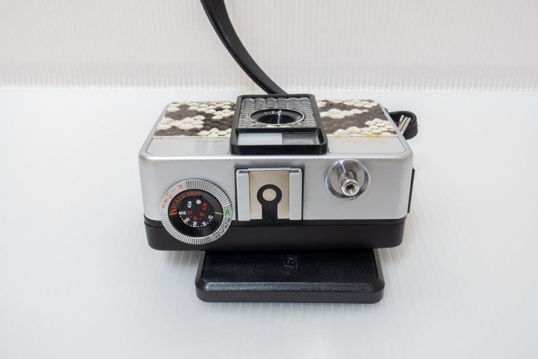 ②【美品・整備済品】RICOH AUTO HALF E2 「蛇革 」オートハーフ