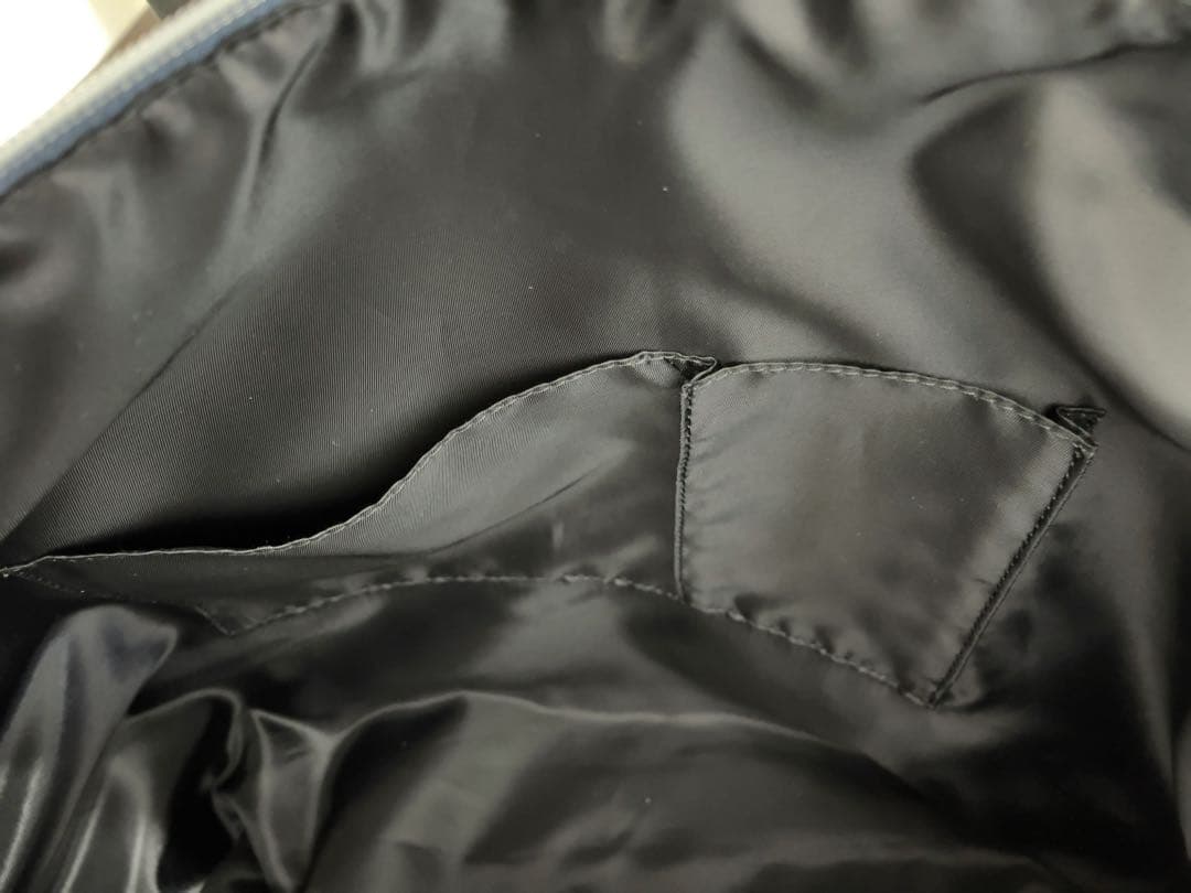 【非売品】ZENITH ゼニス　ノベルティボストンバッグ　ホワイト&ネイビー