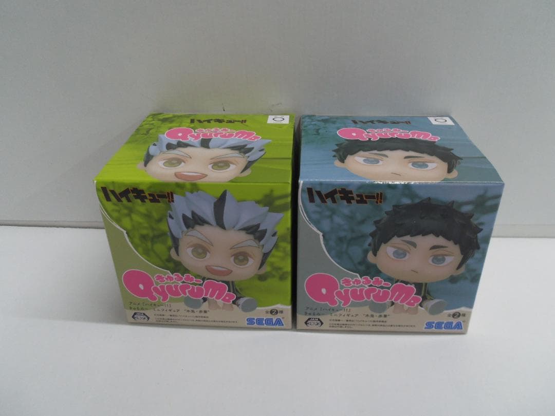 【未開封品】きゅるみー　ミニフィギュア　ハイキュー!!　8体（4セット）