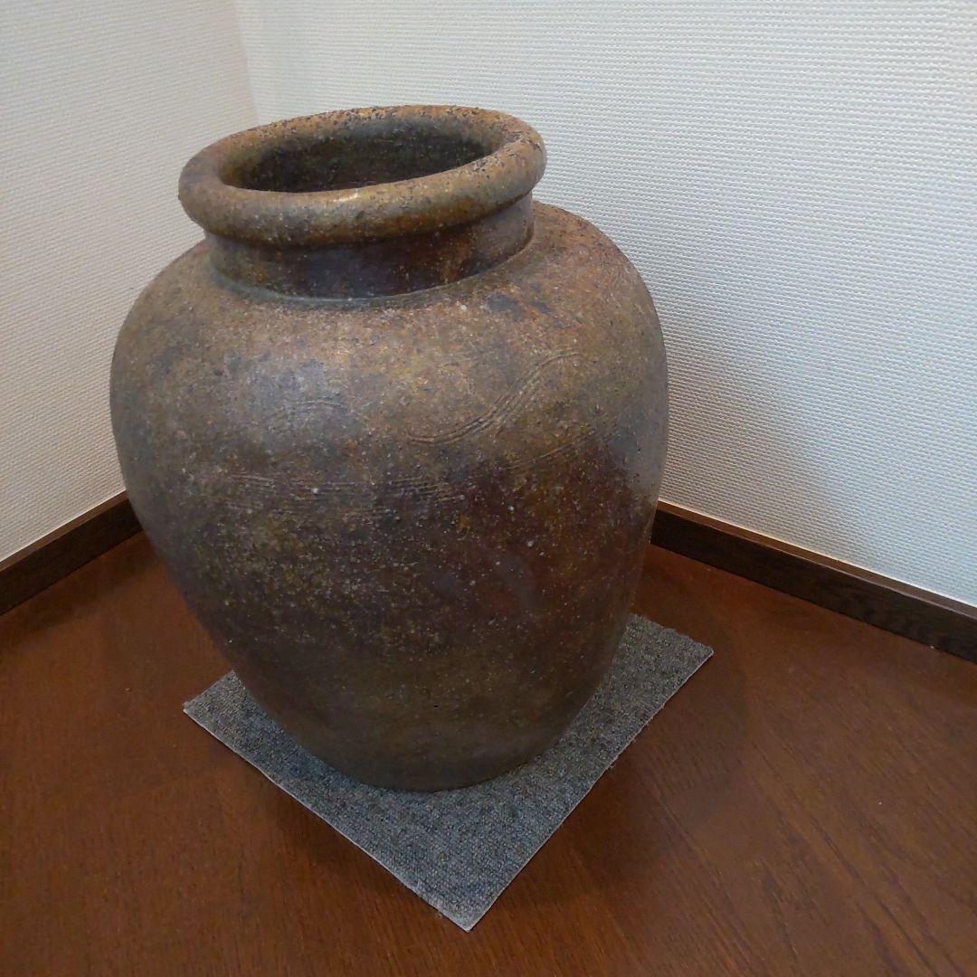 中　壺　備前焼　29