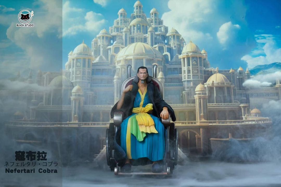 ワンピース ネフェルタリ・コブラ ガレージキット ガレキ スタチュー①