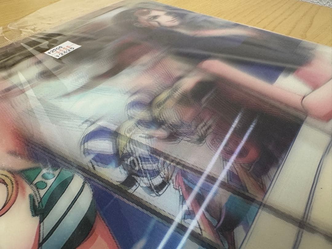 ONE PIECE 3Dポスター　ナミ　ハンコック　ロビン　ペローナ