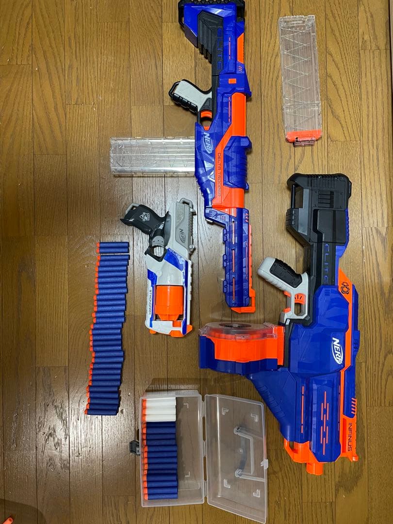 Nerf Elite Infinus 電動トイガンナーフセット　値下げしました！