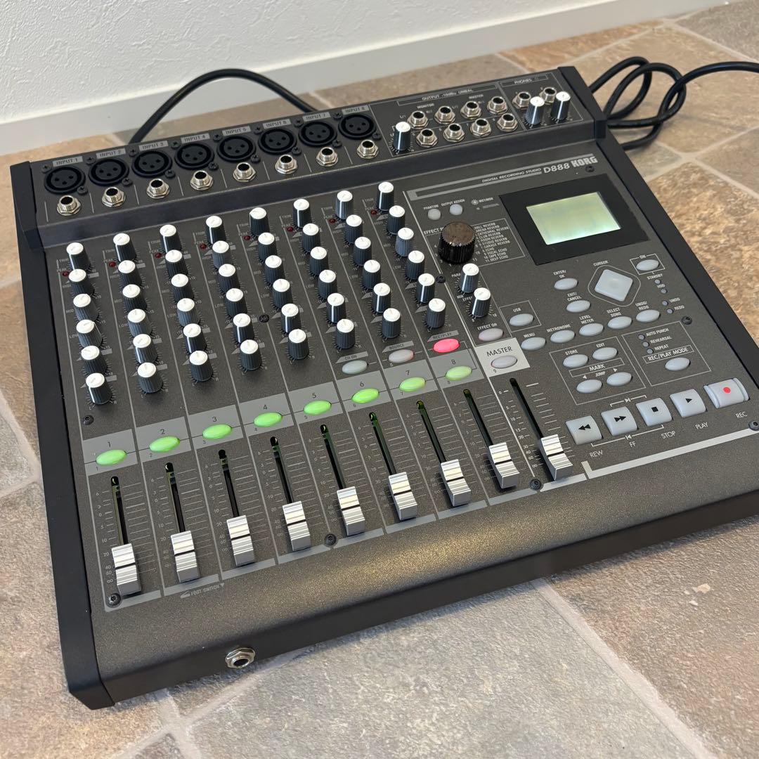 【美品】KORG D888 コルグ ミキサー デジタル レコーダー　- MTR