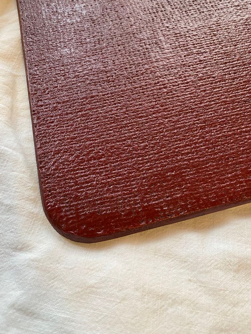 川勝英十津　漆四方膳　隅丸敷膳　一枚