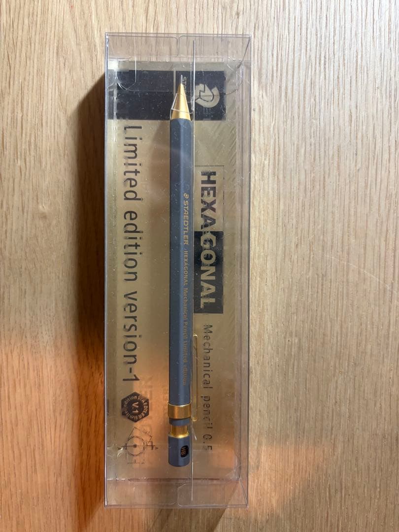 今日の12時まで！【最安値】ヘキサゴナルver1 0.5mmシャープペンシル