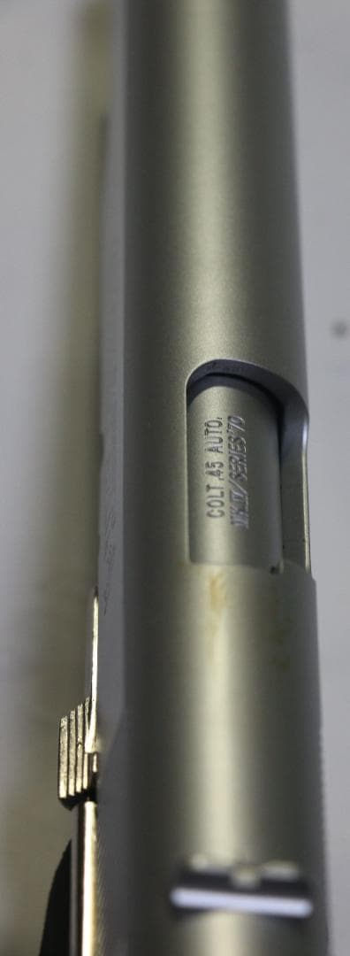 MGC　AＢＳ樹脂製モデルガン コルト GM　ＭＫⅣマットシルバーSPG合法品