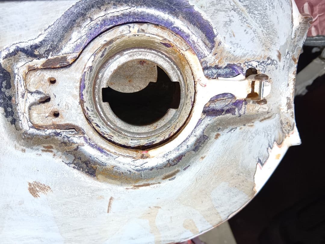 CB400N CB250N純正タンク　補修ベース　バブ　ホーク　ジャンク