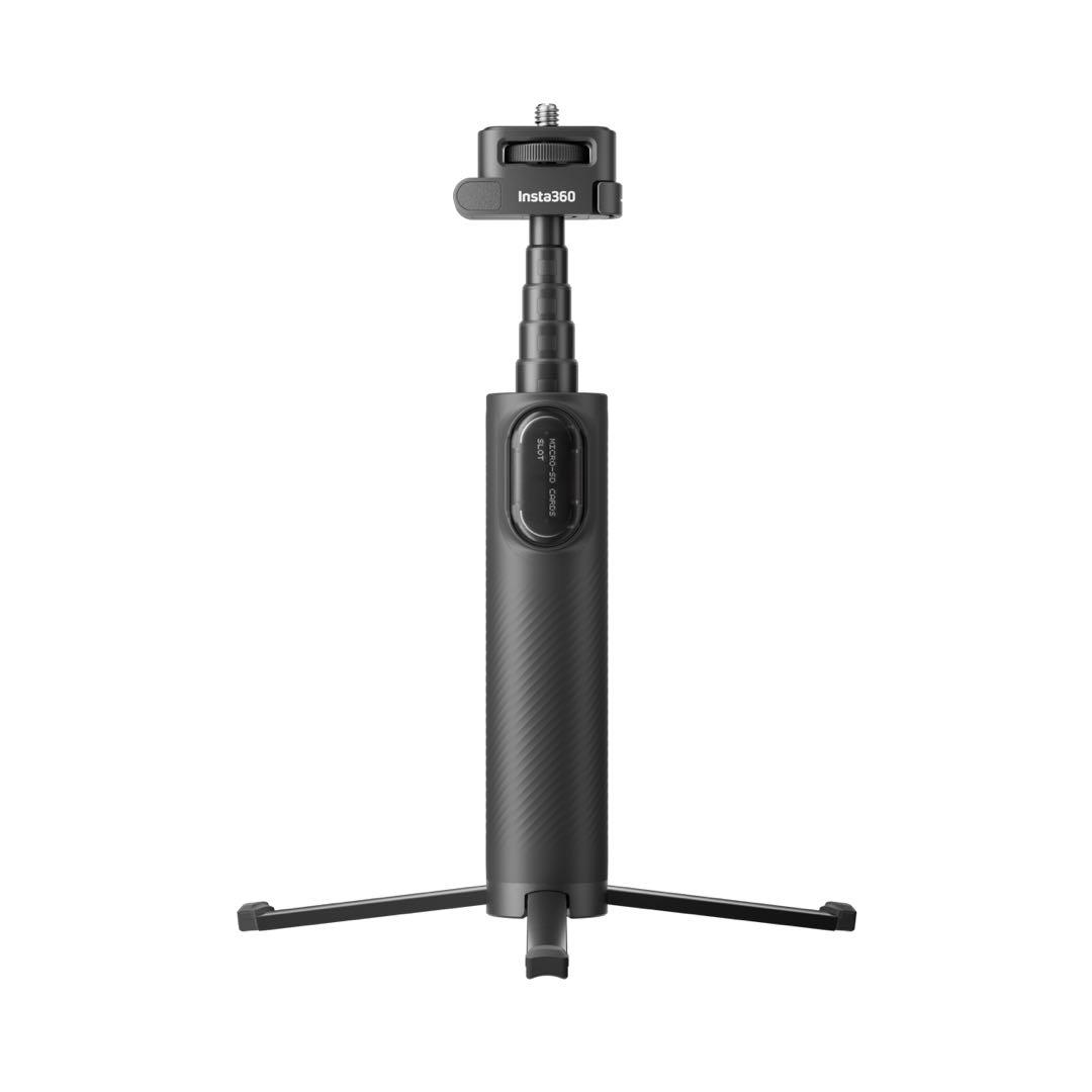【Insta360】折りたたみ式内蔵三脚付き自撮り棒リモコンキット