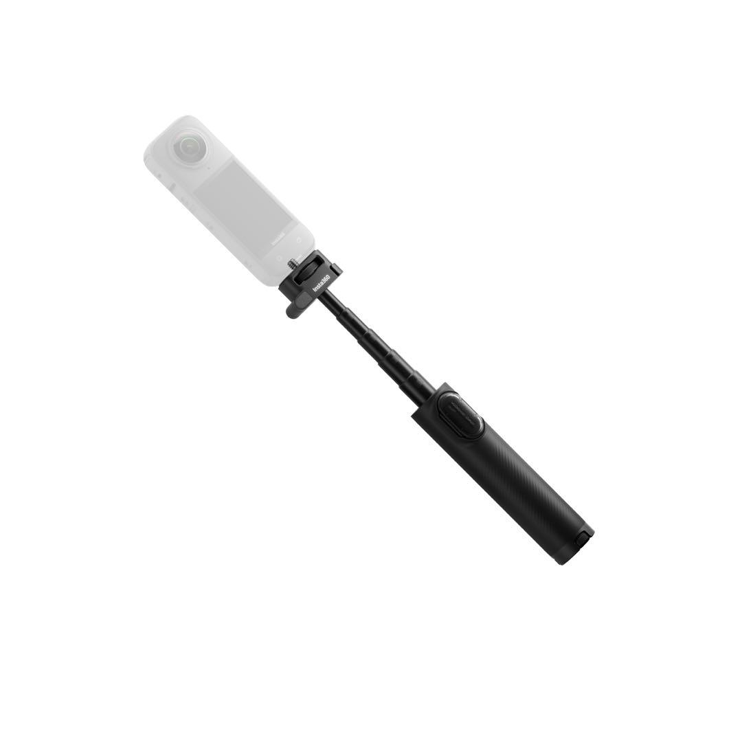【Insta360】折りたたみ式内蔵三脚付き自撮り棒リモコンキット