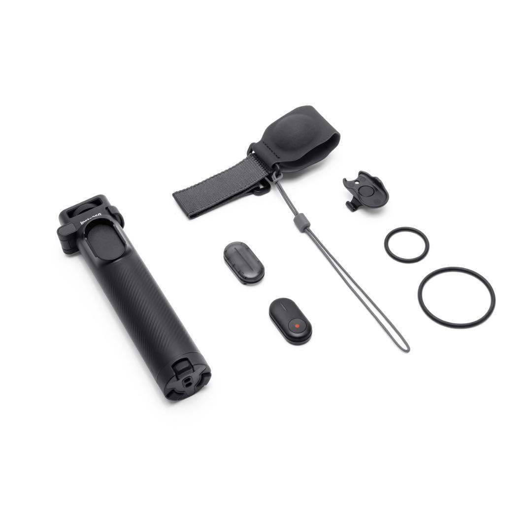 【Insta360】折りたたみ式内蔵三脚付き自撮り棒リモコンキット