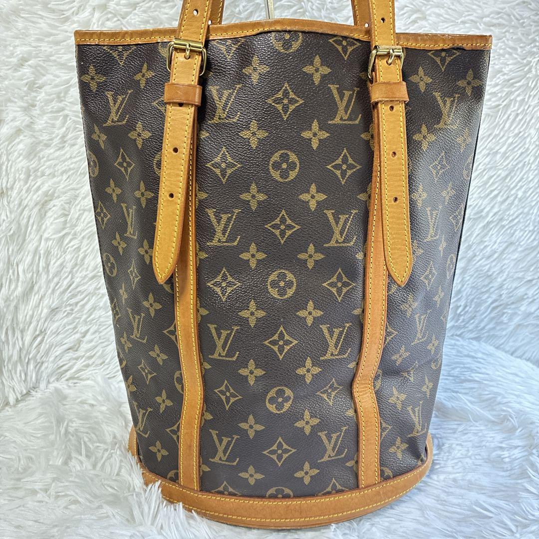 美品✨ ルイヴィトン モノグラム プチバケット PM ポーチ付き M42238