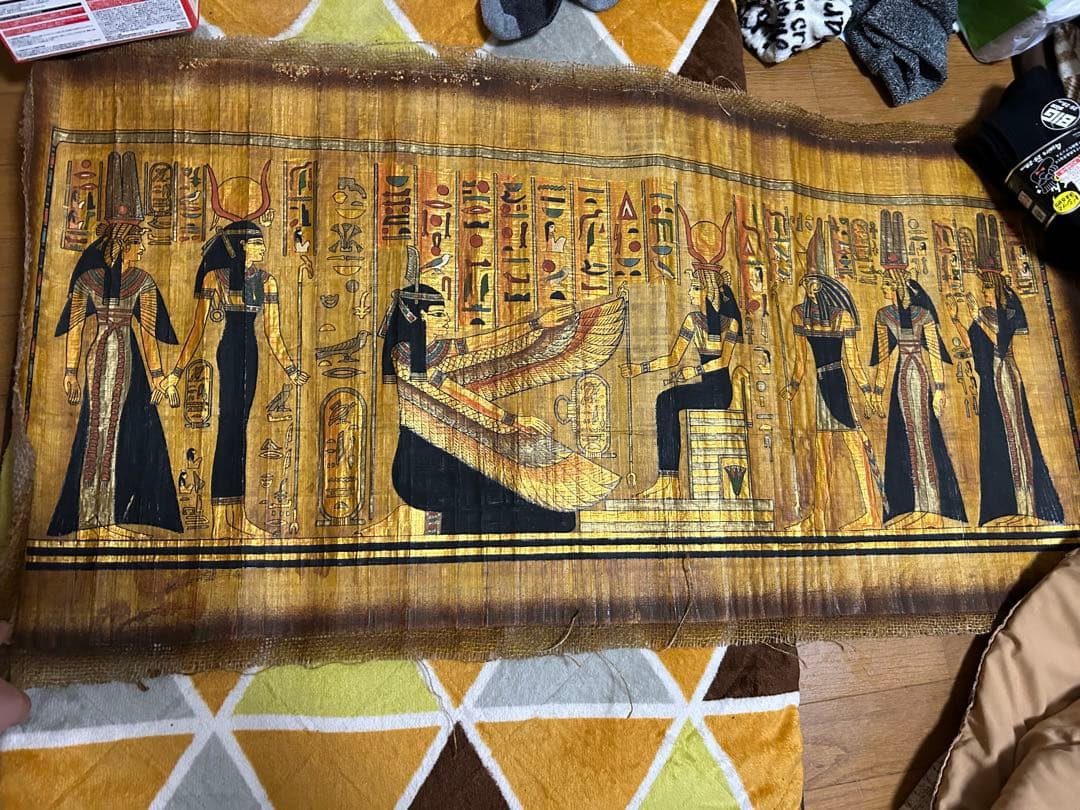 エジプト　パピルス　土産　エジプト展