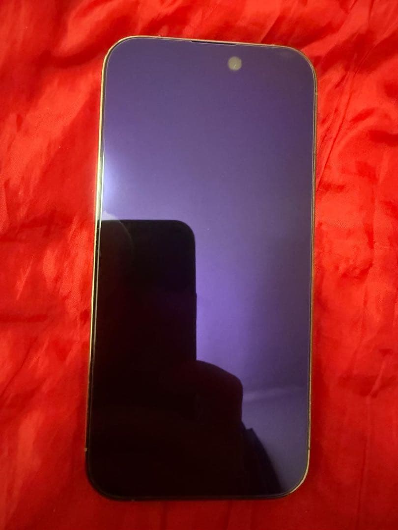 美品 iPhone14 pro ゴールド 256GB 77% SIMフリー